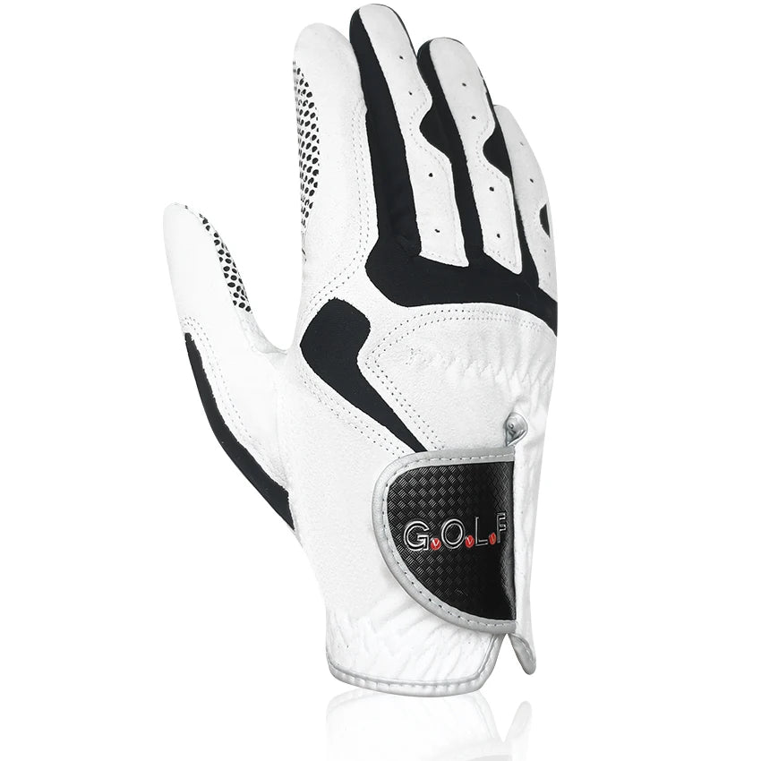 1pc golf gloves for men women left right hand GvOvLvF Brand new Fabric lycra sports gloves pair golfer gift blue white - Buy online at  Vibe In Cart.