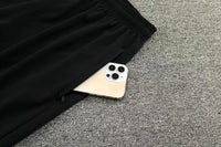 Long Sleeve Polyester Football Tracksuit Set for Men with Jacket and Pants