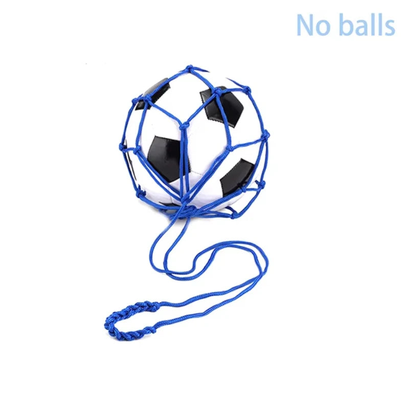 Youth Football Self Trainer Kick Net Pocket Professional Outdoor Sport Nylon Net Basketball Bag Solid Mesh Soccer Ball Carry Bag - Buy online at  Vibe In Cart.