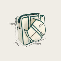 Large Waterproof Tennis Racket Bag Shoulder Backpack Pickleball Gear Sports Bag - Equipment Carrier for Racquet Storage - Buy online at  Vibe In Cart.