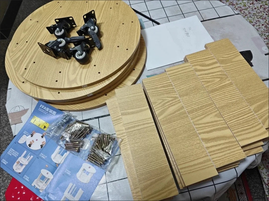 360° Rotatable Bookshelf Multifunctional Living Room Round Storage Rack Movable Children's Bookshelf - Buy online at  Vibe In Cart.