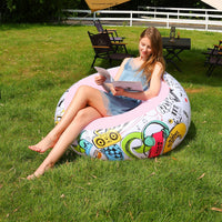 1PC Thickened Inflatable Lazy Sofa Lounge Chair – Perfect for Outdoor Courtyards & Indoor Leisure - Buy online at  Vibe In Cart.