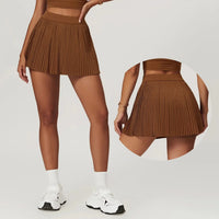 Women's fashion 2-in-1 golf tennis skirt pleated fitness suit with inner pocket, women's sexy style - Buy online at  Vibe In Cart.