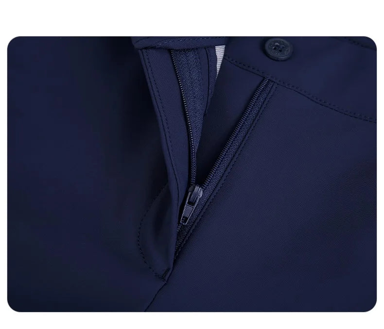 Women's High Waist Fleece Golf Pants Windproof Flared