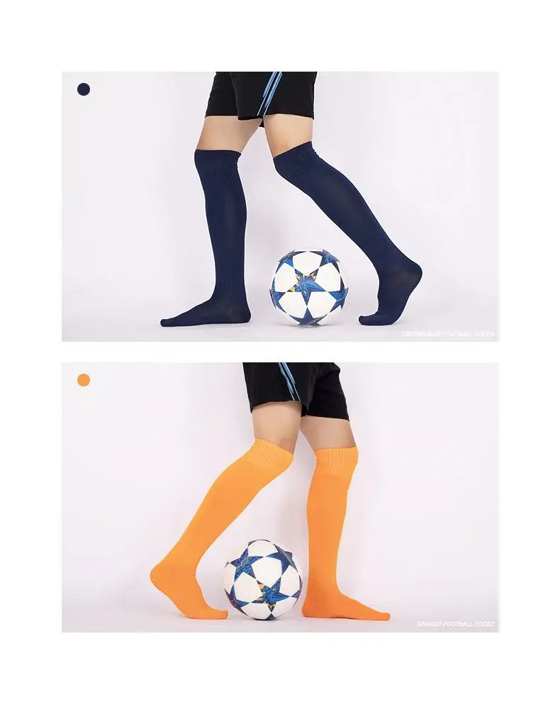 Football Soccer Socks Breathable Outdoor Sports Rugby Stockings Over Knee High Volleyball Baseball Hockey Kids Adults Long Socks - Buy online at  Vibe In Cart.