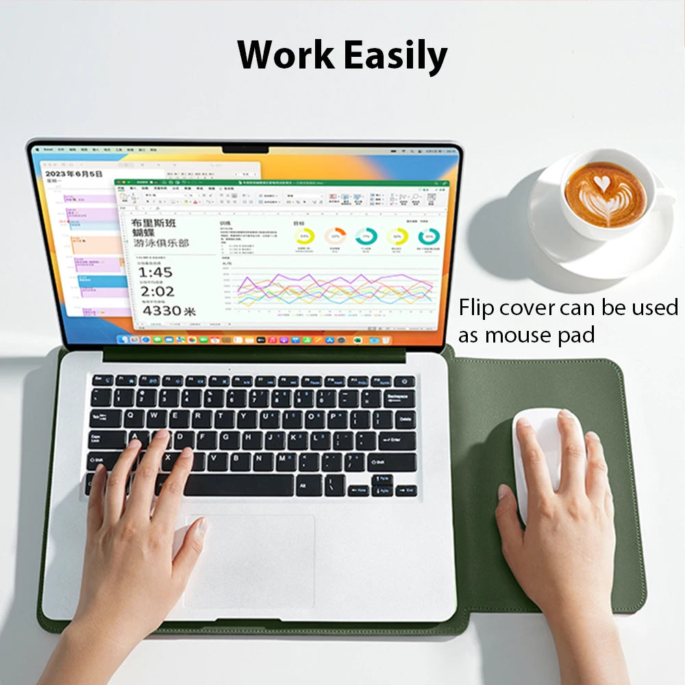 Waterproof Laptop Sleeve Case for 11 to 16 Inch Devices