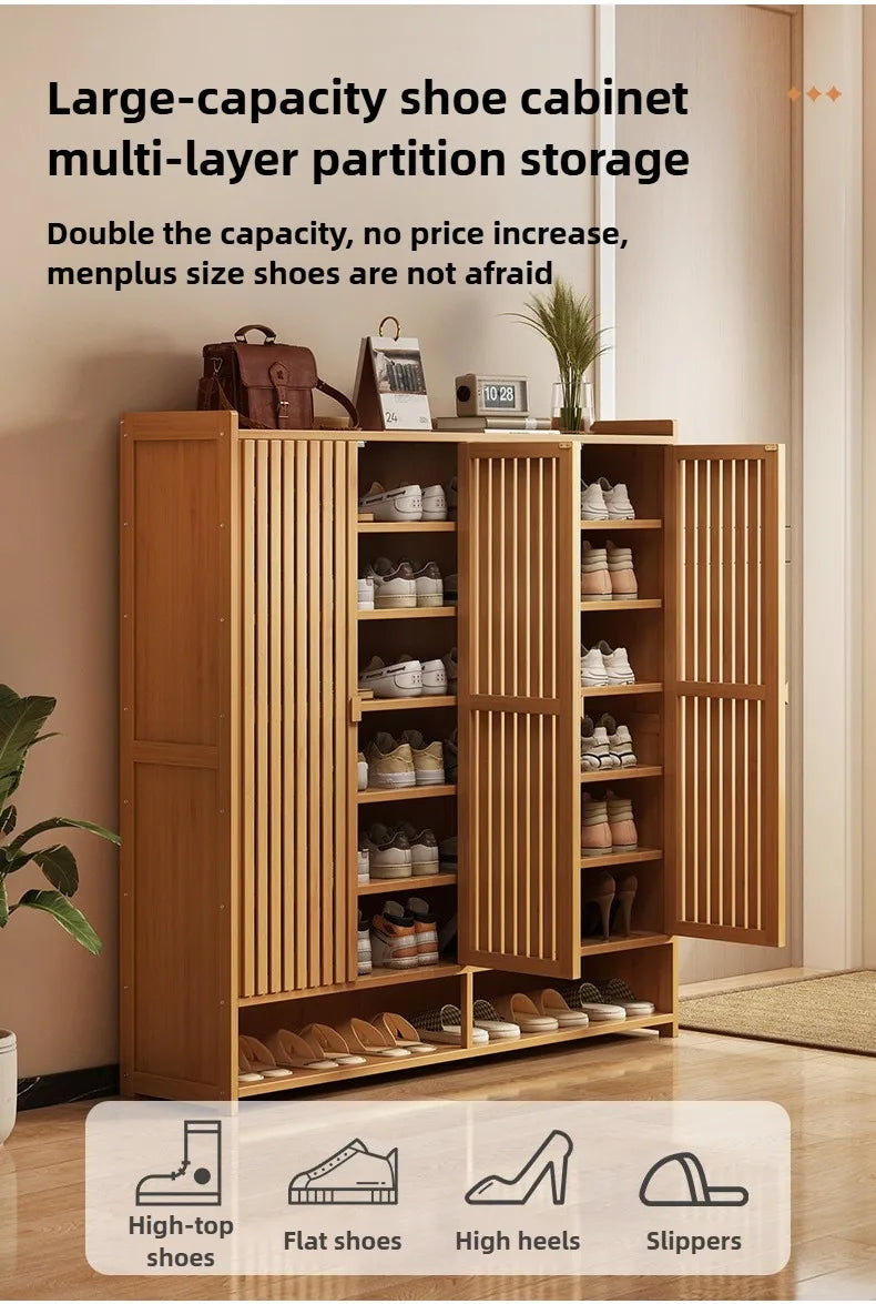 Shoe cabinet for home use, doorstep storage cabinet, wall facing hallway, indoor entrance, rental room, multi-layer shoe rack - Buy online at  Vibe In Cart.