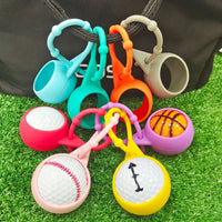 Portable Silicones Golf Storage Bag With Carabiner Clip Portable Golf Ball Carry Bag Golf Ball Bag Golf Accessories Supplies - Buy online at  Vibe In Cart.