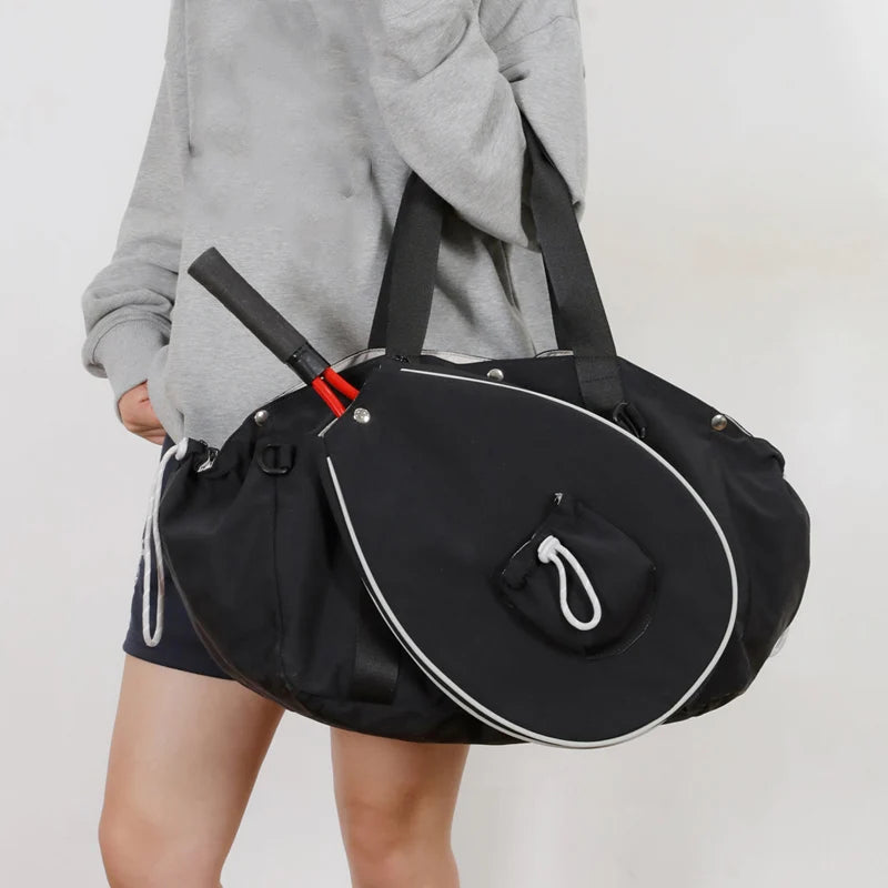 Detachable Tennis and Badminton Bag Outdoor Travel Shot Training Commuting Shoulder Bags Sport Fitness Pickleball Paddle Handbag - Buy online at  Vibe In Cart.