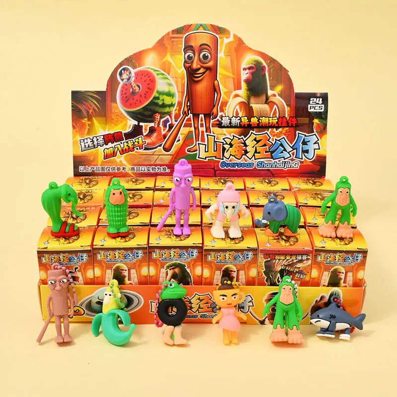24PCS Italian Brainrot Blind Boxes Toys Assorted Tung Sahur Keyrings Tralalero Crocodilo Shimpanzini Bananini Collectible - Buy online at  Vibe In Cart.