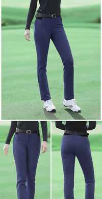 PGM Autumn Winter Ladies Golf Pants Women Warm Fleece Slim Sport Trousers Windproof Elastic Tennis Pants Golf Apparel XS-XL - Buy online at  Vibe In Cart.