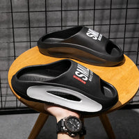 Outdoor Women and Mens Summer 2025 Men's Slippers EVA Lightweight Slides Indoor Leisure Beach Shoes Comfort Soft Men's Slippers - Buy online at  Vibe In Cart.