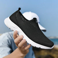 Men's Sneakers Breathable Mesh Men Casual Shoes Outdoor Non-Slip Big Size Loafers Walking Lightweight Male Tennis Shoes - Buy online at  Vibe In Cart.