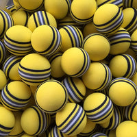 50pcs/bag EVA Foam Golf Balls Hot New Yellow Red Blue Rainbow Sponge Indoor golf Practice ball Training Aid - Buy online at  Vibe In Cart.