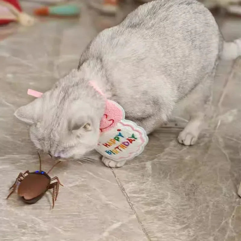 Trick Electric Cockroach Pet RC Simulation Animal Robotic Remote Control Ant Toy Halloween Xmas Mini Gift for Adult Prank Insect