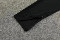 Long Sleeve Polyester Football Tracksuit Set for Men with Jacket and Pants