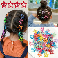 20pcs Colorful Star BB Hair Clips Adorable Hair Decoration for Girls and Kids Lovely Barrettes and Headwear Accessories - Buy online at  Vibe In Cart.