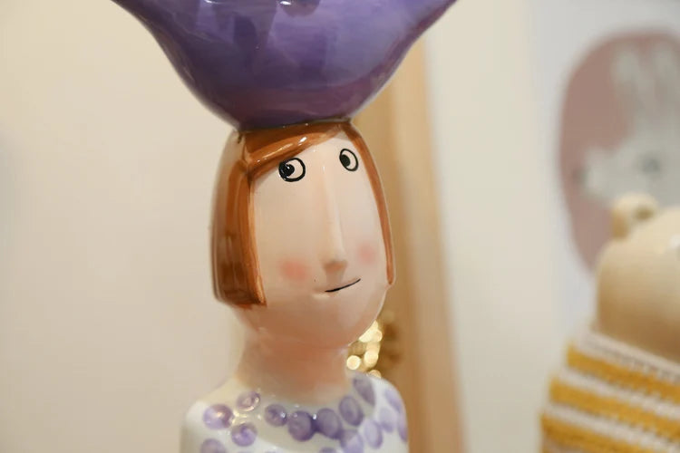 Vase Home Decor Room Decoration Ceramic Vases Desktop Art Sculpture Flower Arrangement Wedding Decoration Flower Pot Furnishing - Buy online at  Vibe In Cart.