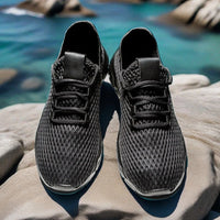 YRZL Men's White Sneakers Breathable Casual Shoes Outdoor Non-Slip Mesh Loafers Walking Lightweight Slip on Male Tennis Shoes - Buy online at  Vibe In Cart.