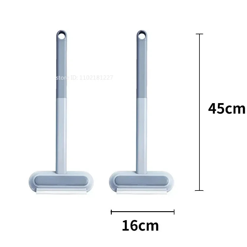 Double-Sided Reusable Pet Grooming Gloves For Hair Removal, Black