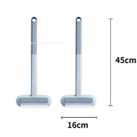 Double-Sided Reusable Pet Grooming Gloves For Hair Removal, Black