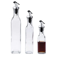 FAIS DU Glass Oil Bottle Olive Oil Dispenser for Kitchen with Silicone Funne Kitchen Seasoning Sauce Vinegar Bottle Kitchen Tool - Buy online at  Vibe In Cart.