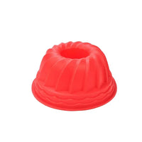 9 Inch Cake Molds Silicone Bakeware Non Stick Mousse Chiffon Pudding Jelly Ice Creams Red Large Hollow Round Kitchen Tools - Buy online at  Vibe In Cart.