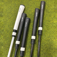 Right-Handed Golf Putter with Steel Shaft, 33-36 Inches, Black White