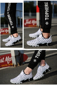 Men's Casual Canvas Sports Shoes With Checkered Pattern