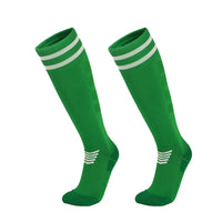 Polyester Knee High Breathable Soccer Socks for Adults and Kids