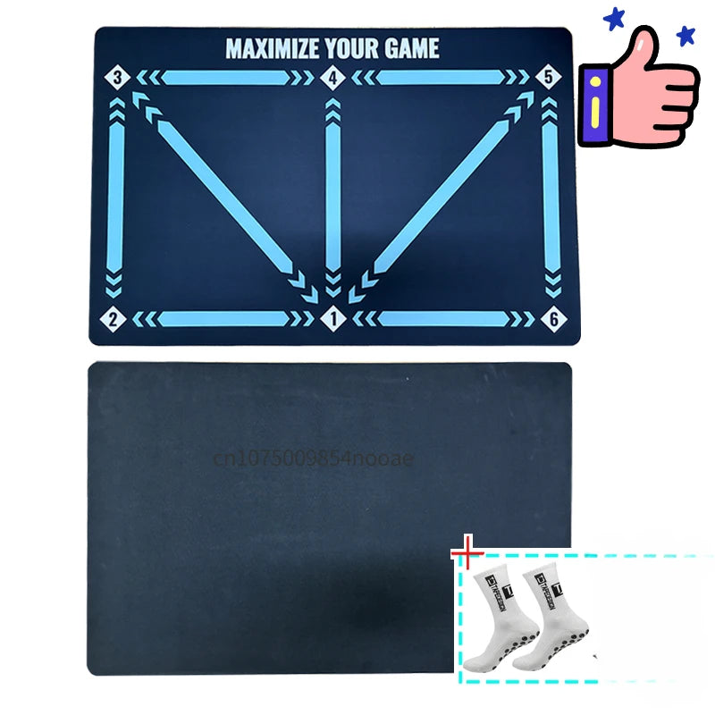 Football Training Mat Soccer Training Equipment Non Slip Foldable Kids Adults Dribble Mat Training Indoor Ourdoor Equipment - Buy online at  Vibe In Cart.