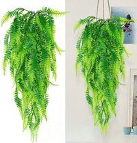 Artificial Fern Grass Persian Leaves Hanging Vines Simulation Greenery Home Decor Lifelike Indoor Plants Wall Room Decoration - Buy online at  Vibe In Cart.