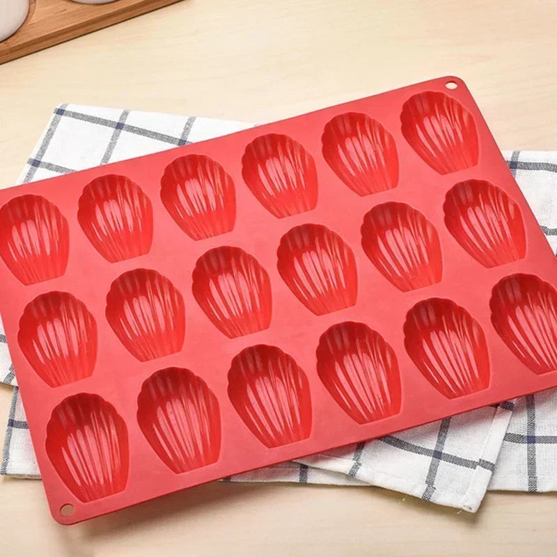 Mini Food Grade Madeleine Silicone Cake Mold Cookie Mold DIY Shell Baking Pan Mould Kitchen Bakeware Accessories - Buy online at  Vibe In Cart.