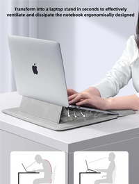 PU Laptop Sleeve Case for 13, 14, 15, and 15.6 Inch Laptops