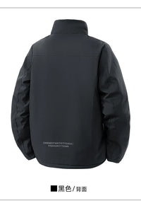 Plus Size 8XL Men's Jacket Fur Lined Sherpa Jacket Autumn Winter Men Casual Daily Wear Coats Slim Fit Keep Warm Outerwear Coat - Buy online at  Vibe In Cart.