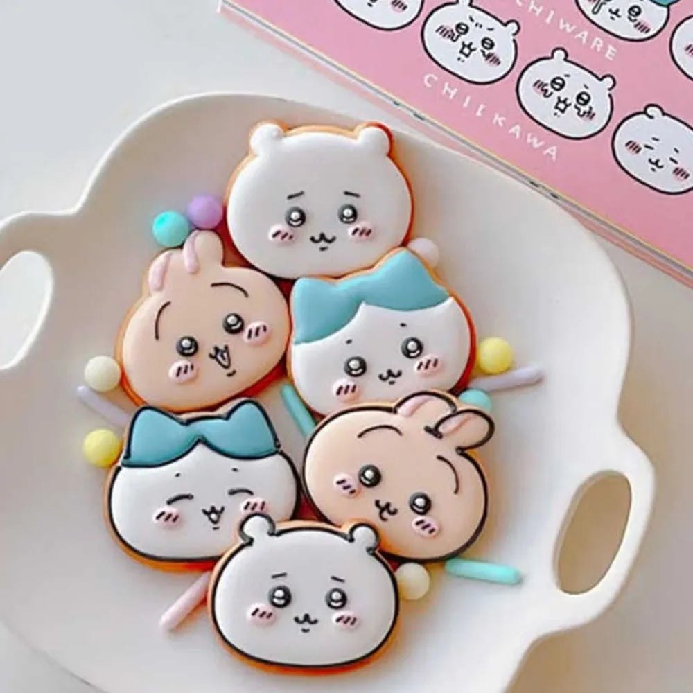 Cartoon Doll Cookie Cutters Pressable Biscuit Mold DIY Kitchen Baking Pastry Bakeware - Buy online at  Vibe In Cart.
