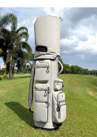 Travel Golf Bag with Fixed Club Holder, Nylon Material