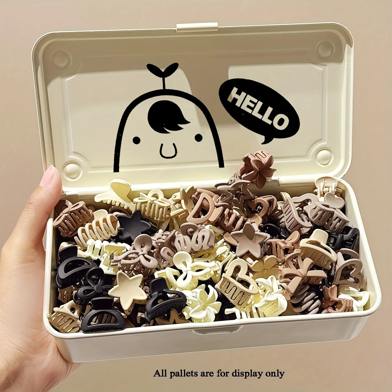 5/10/20/30pcs Beige Mixed Pack Small Clips, Cute Girl Accessories - Perfect for Daily Use, Special Occasions, or Travel Gifts - Buy online at  Vibe In Cart.