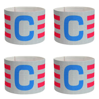 Soccer Captain Armband Adjustable for Kids and Adults 1-5 Pieces