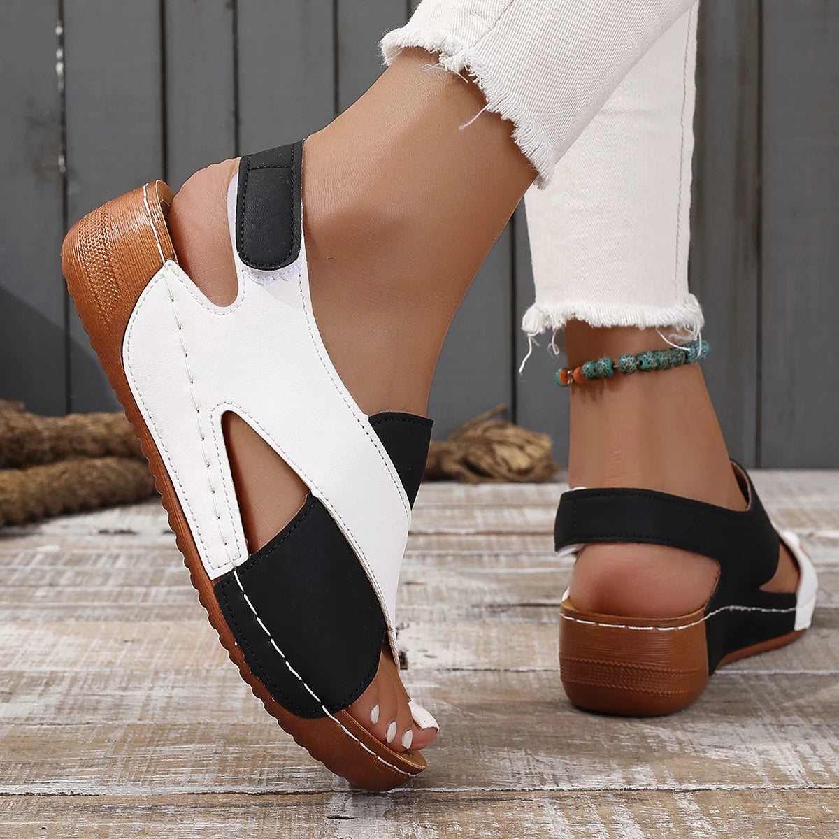 Summer Shoes Women Sandals Plus Size Walking Shoes Casual Women Shoe Wedge Sandals Ladies Party Female Footwear Women Sandal - Buy online at  Vibe In Cart.