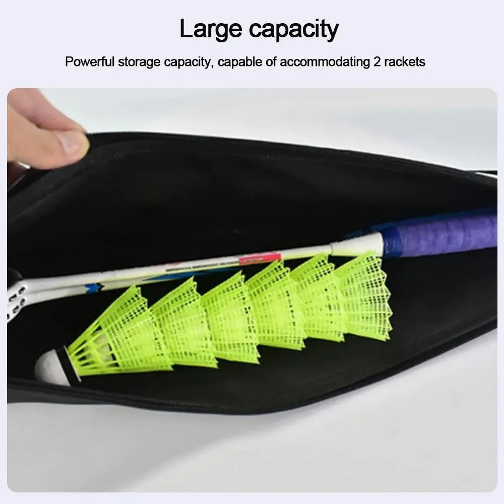 Badminton Accessories Thick Badminton Racket Bag Oxford Portable Badminton Racket Cover Racket Protective Cover Badminton Racket - Buy online at  Vibe In Cart.