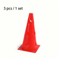 5pcs 32CM Perforated Sign Barrels Obstacles Road Cones Barricades Soccer Basketball Training Equipment - Buy online at  Vibe In Cart.