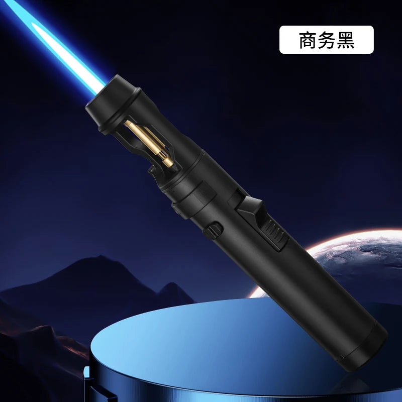 Windproof Butane Gas Torch Lighter for Kitchen and Cigar Use