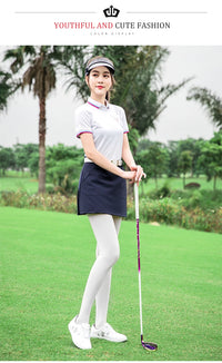 PGM Breathable Female Legging Stocking Sunscreen Women Golf Pants Ice Silk High Elastic Stocking Outdoor Thin Long Leg Sock