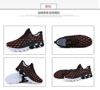 Men's Casual Canvas Sports Shoes With Checkered Pattern