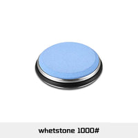 Rolling Knife Sharpener Double Sided Diamond Stone 15/20 Degree Angle