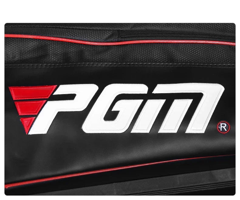 Foldable Nylon Golf Travel Bag with Wheel and Stand