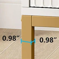 Tribesigns Modern Nightstand, 25.8" Tall Bedside Table with 3 Drawers, Contemporary End Side Table with Storage for Bedroom - Buy online at  Vibe In Cart.