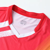 Women Table Tennis T-shirts Gradient Prints Badminton Sports Shirt Quick Dry Team Sportswear Tee Polyester Training Short Sleeve - Buy online at  Vibe In Cart.