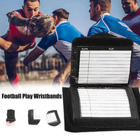Football Play Wristbands Soccer Quarterback Triple Multi-Sport Insert Armband Wristband Softball Playbook J8J3 - Buy online at  Vibe In Cart.